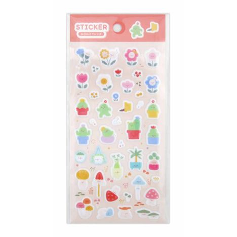 ステッカーぷくぷくニコニコフレンズの商品画像