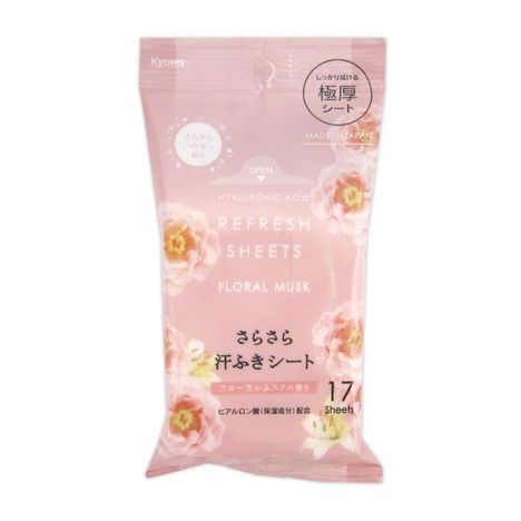 極厚さらさら汗拭きシートフローラルムスクの商品画像