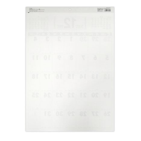 ２７壁掛けカレンダーＢ３ベーシック縦の2番目の写真