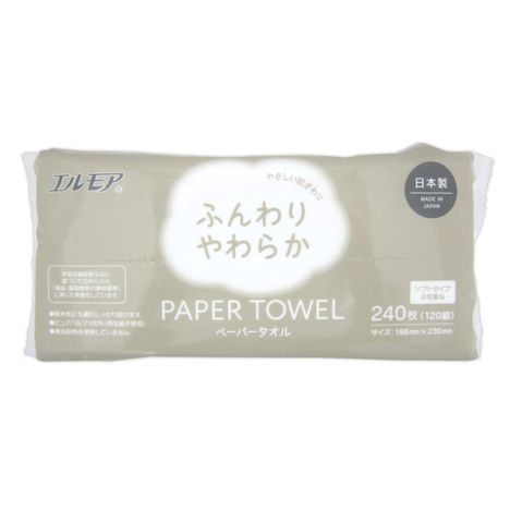 エルモアふんわりペーパータオル２４０枚の画像