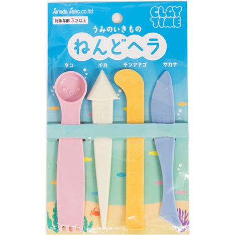 ねんどヘラ　うみのいきものの商品画像