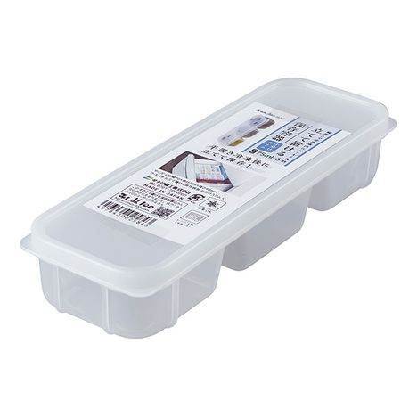 立てて置ける保存容器　小分けスリムの商品画像