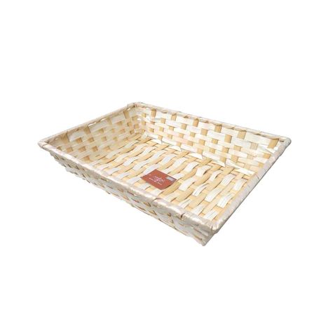 バンブートレー　Ｌ　ナチュラルの商品画像