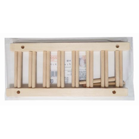 木製ディッシュスタンドの4番目の写真