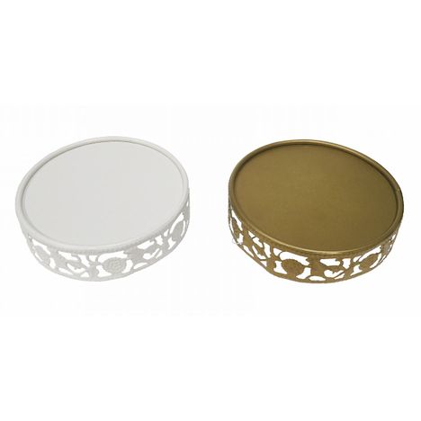 アイアンインテリアトレー　ラウンドの2番目の写真