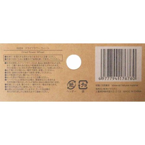 ドライフラワー　ウィートの5番目の写真
