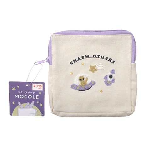 モコル　スクエアポーチ　宇宙ＰＬの画像