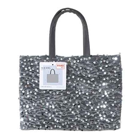 スパンコール　サブバッグＧＹの画像