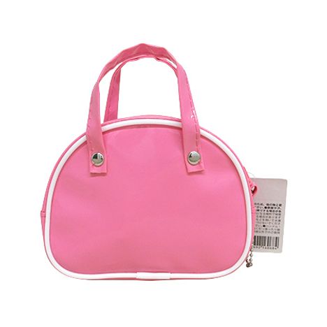 ミニエナメルバッグキーホルダーＰＫの2番目の写真