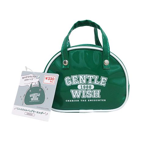 ミニエナメルバッグキーホルダーＧＲの画像