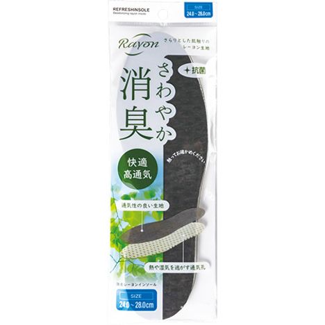 消臭レーヨンインソール　２４～２８ＣＭの商品画像