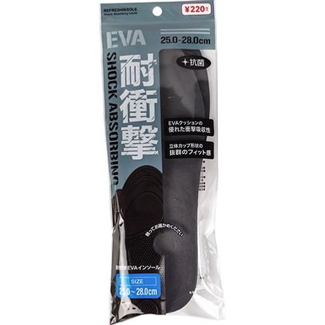 耐衝撃ＥＶＡインソール２５～２８の商品画像