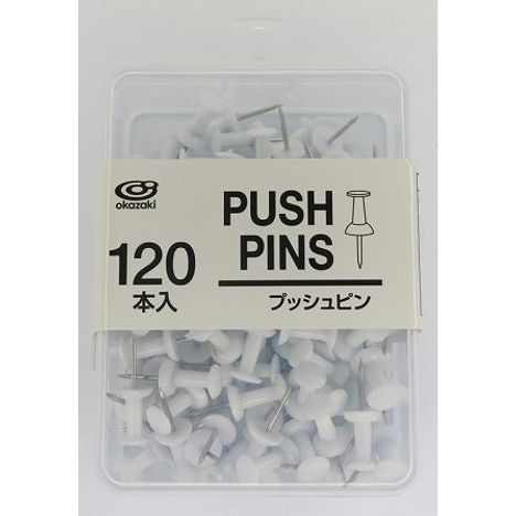 プッシュピン１２０本入の商品画像