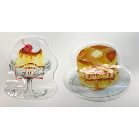 ダイカットジップバッグ　スイーツ　５枚の3番目の写真