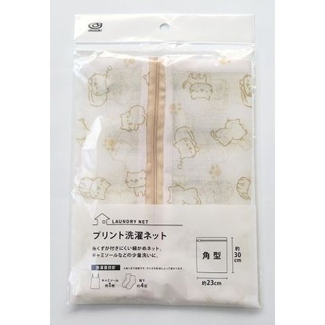 プリント洗濯ネツト角型３０×２３ＣＭの商品画像