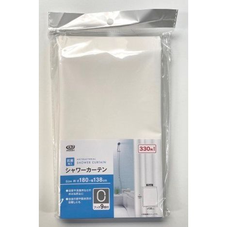 抗菌シャワーカーテンの画像