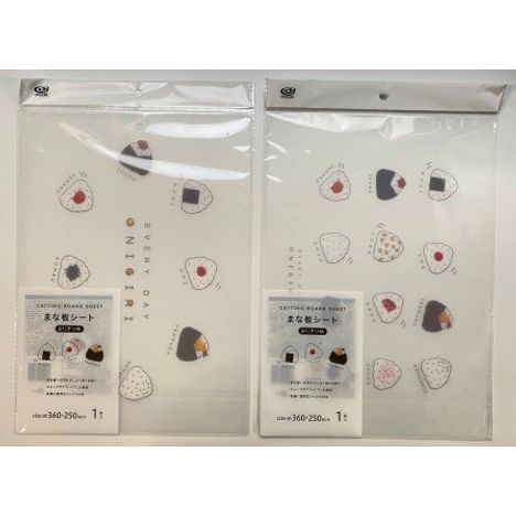 まな板シート３６×２５　おにぎり柄の商品画像