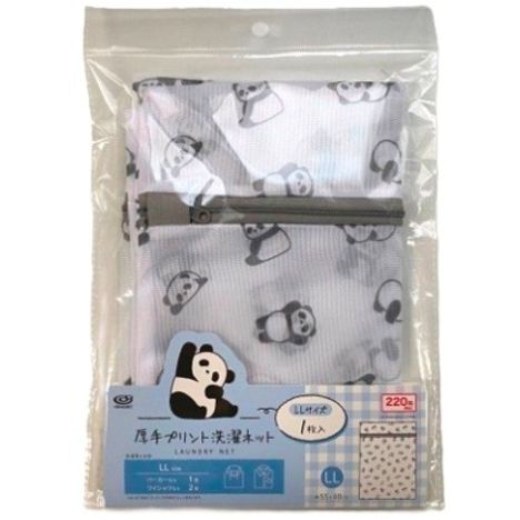 プリント洗濯ネット厚手ＬＬパンダの商品画像