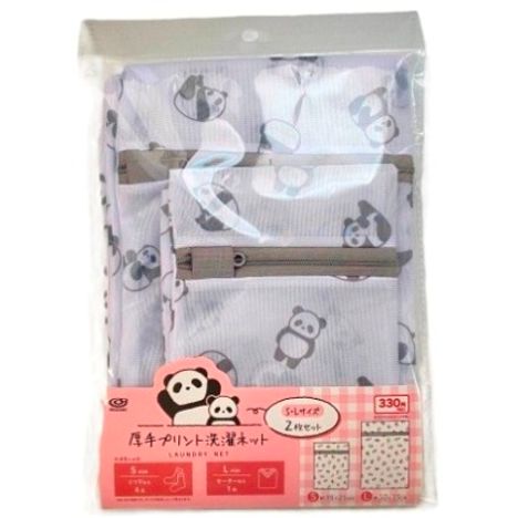 プリント洗濯ネット厚手Ｓ・Ｌパンダの商品画像