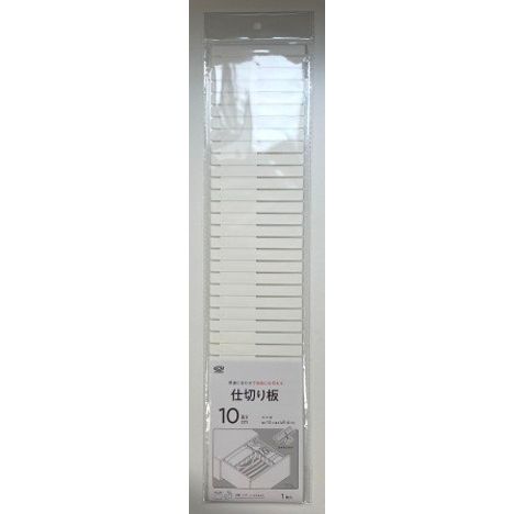 仕切り板１０ｃｍ　１枚入　ＷＨの商品画像