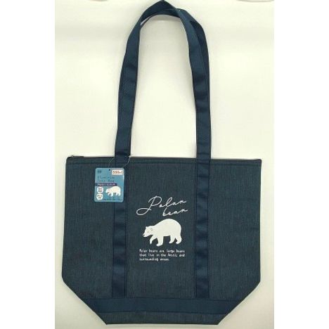 ポケット付きアルミトートバックＮＶの画像