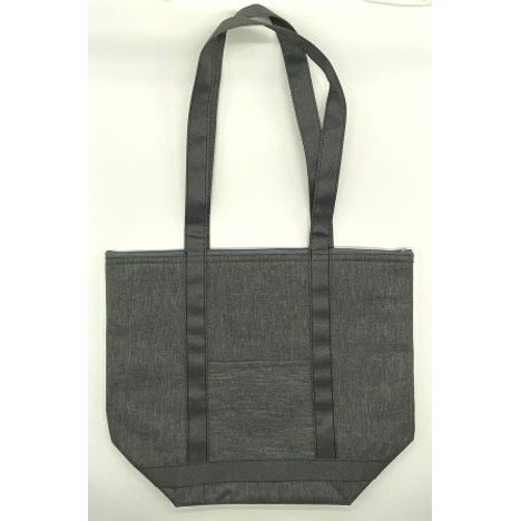 ポケット付きアルミトートバックＧＹの2番目の写真