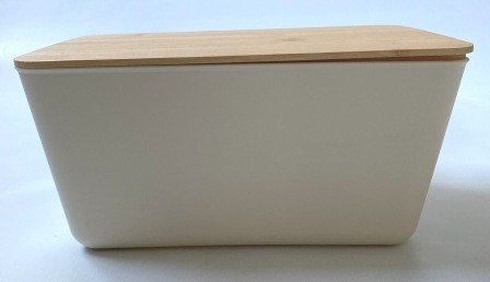 バンブー蓋収納ボックスＬ１Ｐ　ＩＶの2番目の写真
