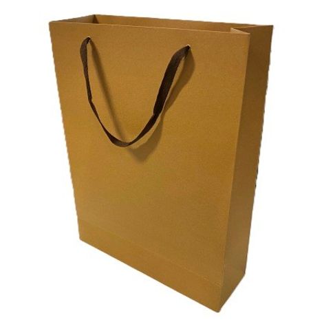 ＦＳＣ認証クラフトバッグ　無地　Ｌの3番目の写真