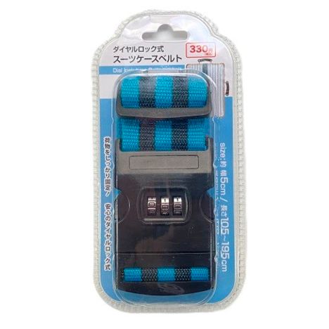 ダイヤルロック式ベルト　ストライプの画像