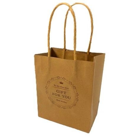 クラフトバッグ　プリント　ＳＳ　３枚の3番目の写真