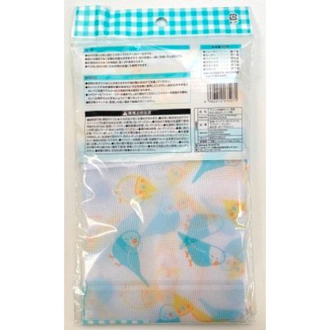 プリント洗濯ネット５０×３５　インコ柄の2番目の写真