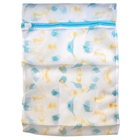 プリント洗濯ネット５０×３５　インコ柄の3番目の写真