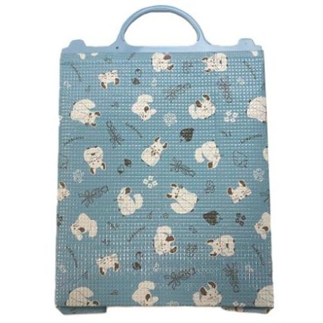 保冷保温アルミバッグ　チンチラ柄Ｌの2番目の写真