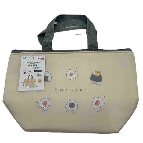 保冷保温トートバッグおにぎり柄ＢＥの商品画像