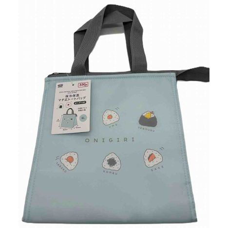 保冷バッグマチ広型　おにぎり柄ＢＬの画像