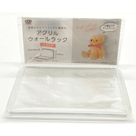 アクリルウォールラック　スクエアの商品画像