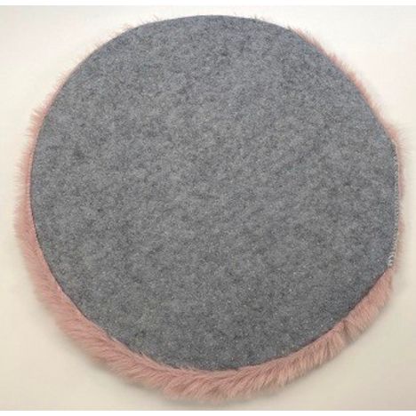 ファーチェアパッド３３ｃｍＰＫの2番目の写真