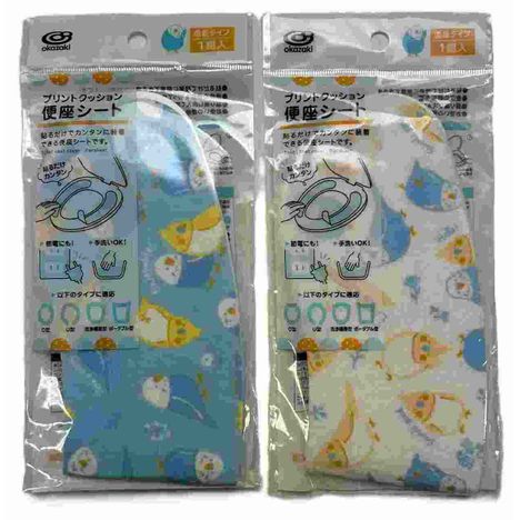 プリント便座シート　インコ柄の商品画像