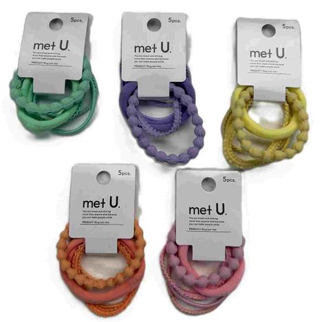 リングゴム　デザインミックス　５Ｐの商品画像