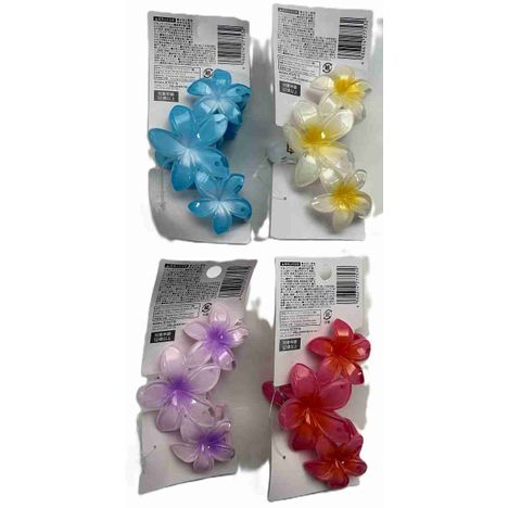 バンスクリップ　ハイビスカス３輪の2番目の写真