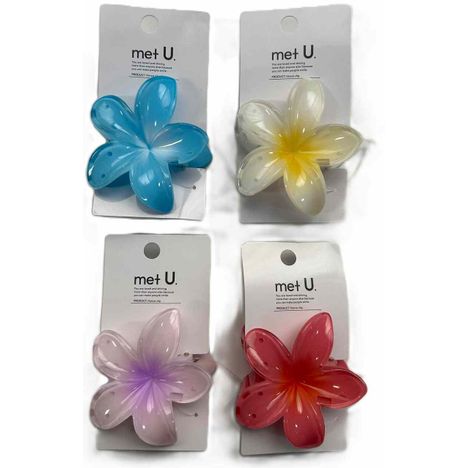 バンスクリップ　ハイビスカス１輪の商品画像